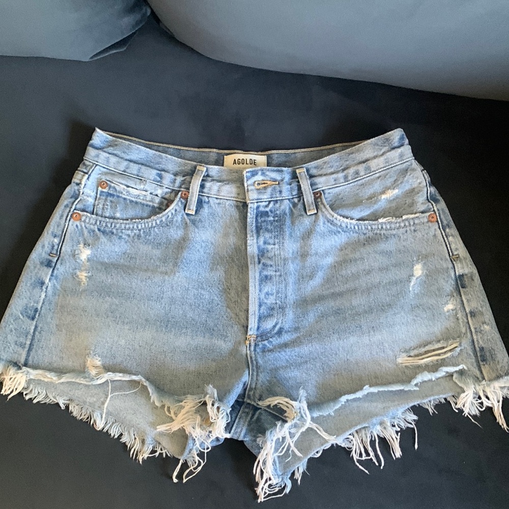 Agolde Parker Shorts in Swapmeet Size 27